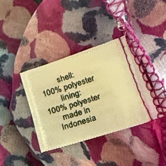 Lane Bryant Women's Tank Top in Pink and Purple Mosaic Size 16 - Picture 7 of 7